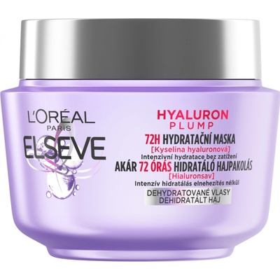 L'Oréal Elseve Hyaluron Plump 72H Hydratační maska s kyselinou hyaluronovou 300 ml – Hledejceny.cz