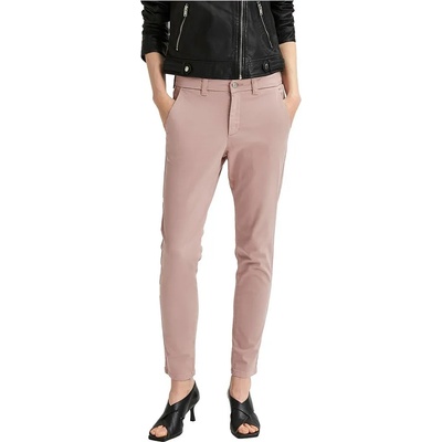 SELECTED Панталони тип чино Selected Miley Mid Waist Chino Pants - Pink