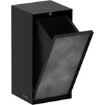 Hansgrohe XtraStoris Rock - Кошче за отпадъци за вграждане, 2, 5 l, черен мат 56063670 (56063670)