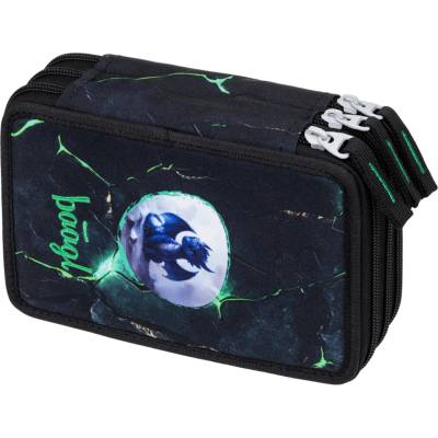 Baagl Училищен пенал три етажа Драконе BAAGL | Cheren | Момчешки | UNI