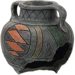 Aqua excellent Декорация за аквариум Амфора синя 10, 8 x 10, 8 x 10, 5 см