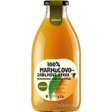 Zdravo 100% marhula a jablko 200 ml