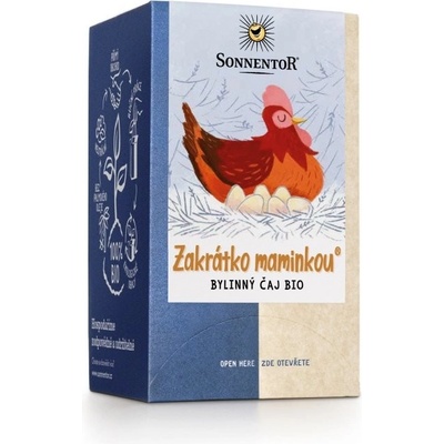 Sonnentor Zakrátko maminkou BIO nálevové sáčky 18 x 1,2 g