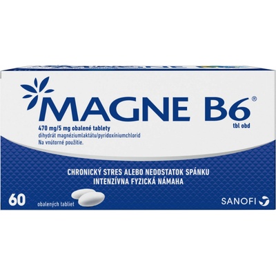 Magne-B6 tbl.obd.60 x 470 mg/5 mg