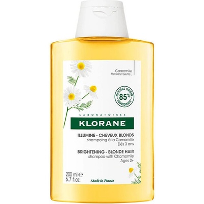Klorane Šampón pre blond vlasy harmanček 400 ml