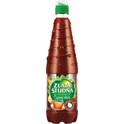 Zlatá Studňa Sirup s príchuťou čajový elixír 0,7 l