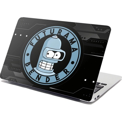 Sablio Samolepka na notebook Futurama Bender Technology - 29x20 cm