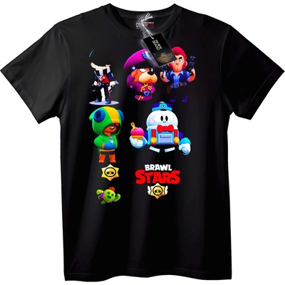 NOONEBRAND Тениска Brawl Stars герои - XS, White