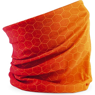 Beechfield unisex nákrčník B904 Geo orange – Zboží Dáma