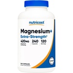 Nutricost Magnesium+ 420 mg [240 капсули]