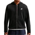 Nike Мъжки суичър Nike Club BB Full Zip Hoodie - Black / Black / White - размер S (017-4501-0212)