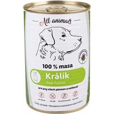 All Animals DOG králik mletý 400 g