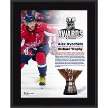 Fanatics Plaketa Alexander Ovechkin 2018 Maurice Richard Trophy Winner