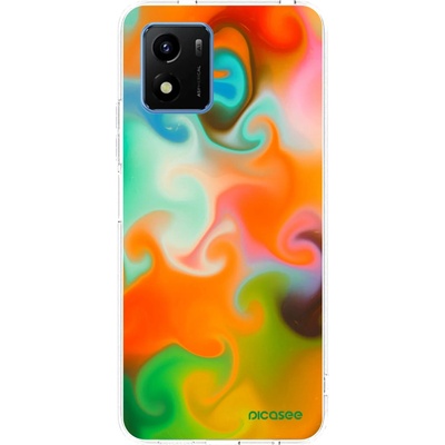 Pouzdro Picasee silikonové Vivo Y01 Juice čiré