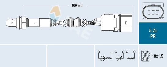 Lambda sonda FAE 75039
