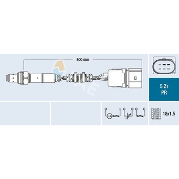 Lambda sonda FAE 75039