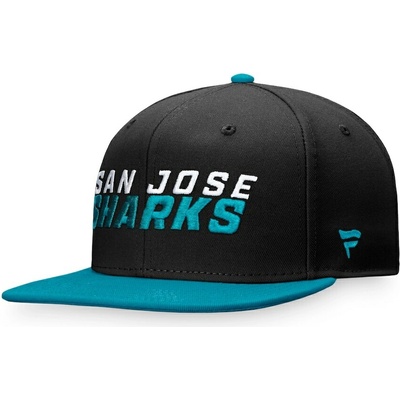 Fanatics San Jose Sharks Iconic Color Blocked Snapback