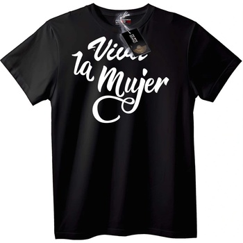 NOONEBRAND Тениска Да Живее Жената - 2XL, Black