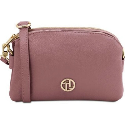 Tuscany Leather Mäkká kožená crossbody kabelka Lily ružová 2375 1 74