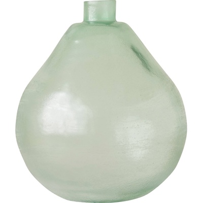 Bloomingville Ваза бутилка Bloomingville стъклена 29 см зелена (82041178)