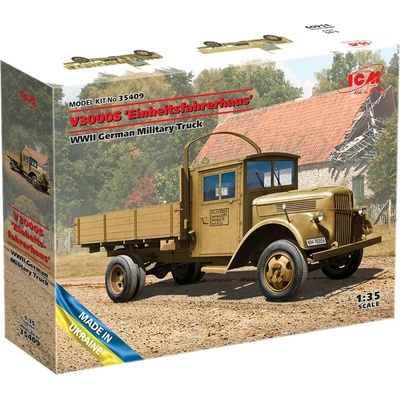 ICM V3000S Einheitsfahrerhaus WWII German Military Truck 1:35