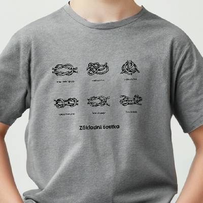Dětské tričko Základní šestka uzlů