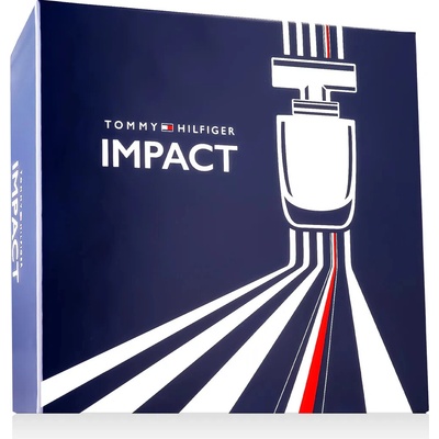Tommy Hilfiger Impact EDT 100 ml + sprchový gel 100 ml + EDT 4 ml