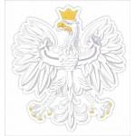 LearnHow Double-sided window decorations - Walnut white A3