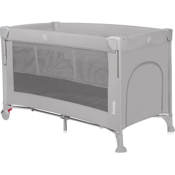 Lionelo - Бебешка пътна кошара 3 в 1 ELLEN Сив бетон (LN0302)