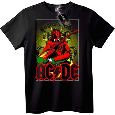 NOONEBRAND Тениска AC/DC Дявол рок - 2XL, Black