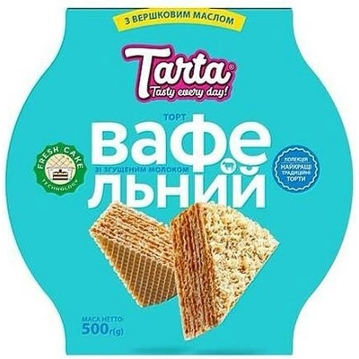 Tarta Vaflový dort s kondenzovaným mlékem 180 g