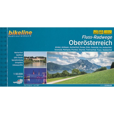 cykloprůvodce Fluss-Radwege Oberosterreich 1:50 t. německy