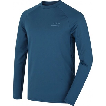 HUSKY Мъжка термо тениска с дълъг ръкав Tromi M, синя (hsk-HT0-0818)