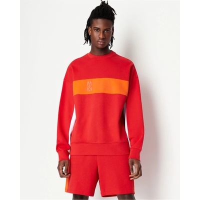 Giorgio Armani Блуза Armani Exchange Crewneck Sweatshirt - Red