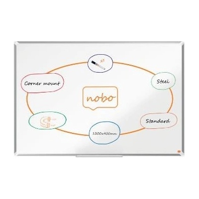 Nobo Magnetická tabule Premium Plus 1200 x 900 mm - 1915156