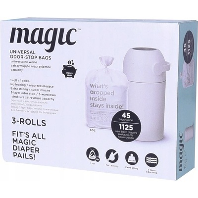 Magic Náplň do koše třívrstvá 45 ks 3 role – Zboží Dáma