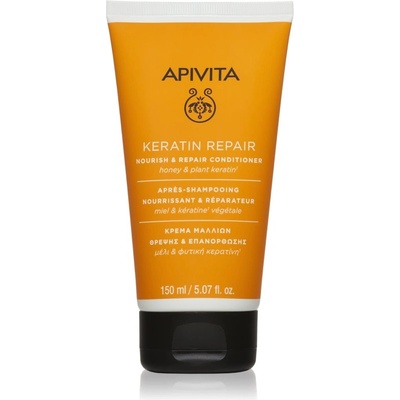 APIVITA Keratin Repair кератинов възстановяващ балсам за суха и увредена коса 150ml