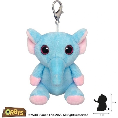 Wild Planet Ключодържател Слонче 9см, Wild Planet (K8271)