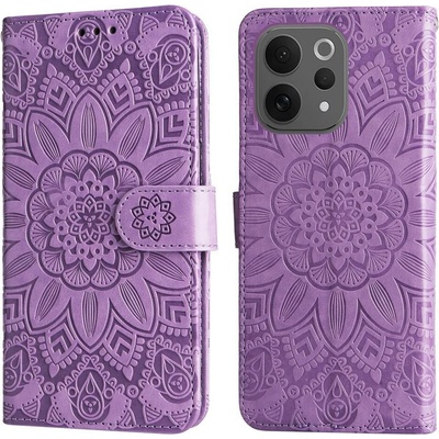 Sunflower knížkové pouzdro na Vivo V70 5G fialové