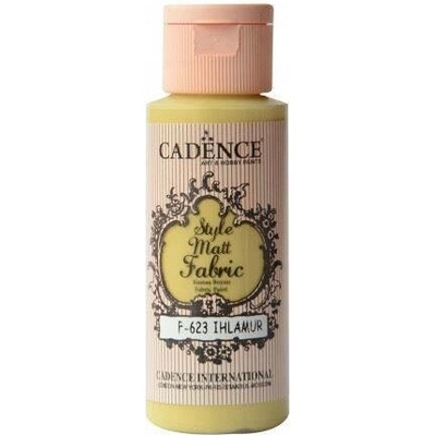 Cadence Boya textilní barva lněná žlutá 50 ml