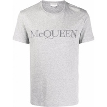 Alexander McQueen Embroidered Logo grey