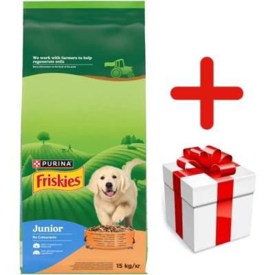 Friskies PURINA Friskies Junior 15кг + БЕЗПЛАТНА изненада за вашето куче