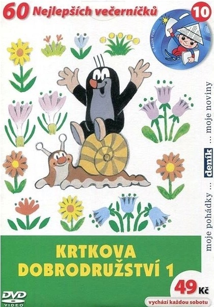Krtkova dobrodružství 1 DVD od 49 Kč - Heureka.cz
