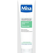Mixa Salicylic Acid + Squalane Anti-Imperfection Comfort Cleanser čisticí gel proti nedokonalostem pleti 150 ml