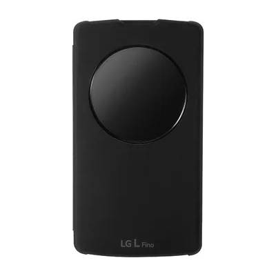 LG Quick Circle Case L Fino Black