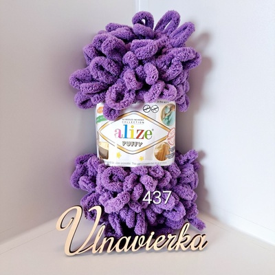 Alize Puffy fialová 437
