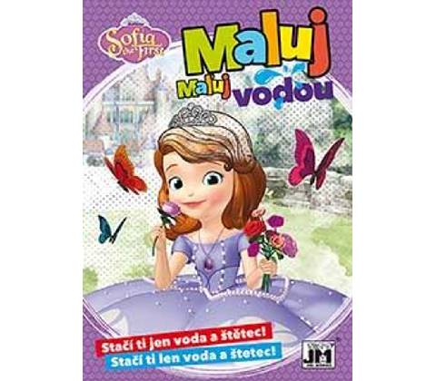 Omaľovánka Maľuj vodou A5 Sofia prvá/Sofia the first