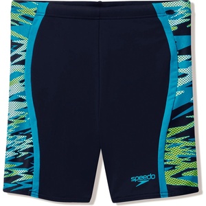 Speedo Мъжки бански слипове Speedo Hyperboom Splice Mid Jammer Swim brief - Anthracite / Hyper Teal - размер 2 (DE) (050-2580-0112)