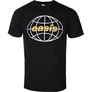 ROCK OFF Мъжка тениска Oasis - Globe Logo - ROCK OFF - OASTS41MB