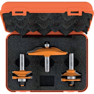 CMT Orange Tools CMT Sada fréz pro rámy a výplně - 3ks profil A+A2 S=12 HW